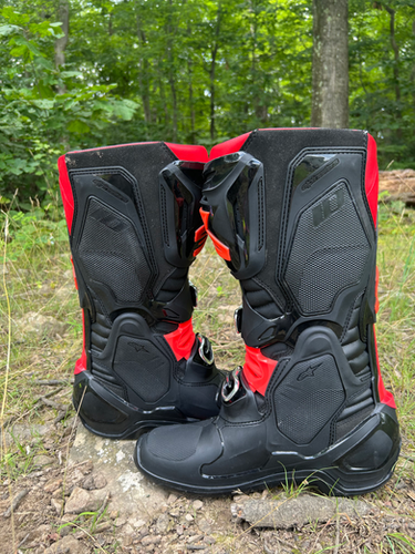 2026 Alpinestars Tech 10 Boots - Black/Red | MxBoot.com