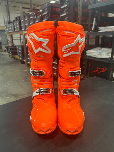 2026 Alpinestars Tech 10 Supervented Boots - Orange | MxBoot.com