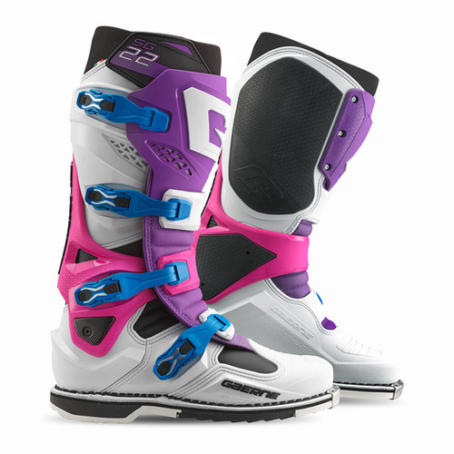 GT-γ200 ガンマ クマノミ カーペンター G539 Limited Edition Gaerne SG-22 Boots - Purple/White/Rhodamine
