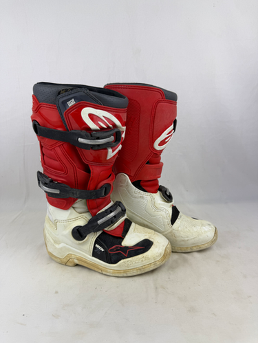 Used Alpinestars Tech 7s Youth Boots // Size 2 | MxBoot.com