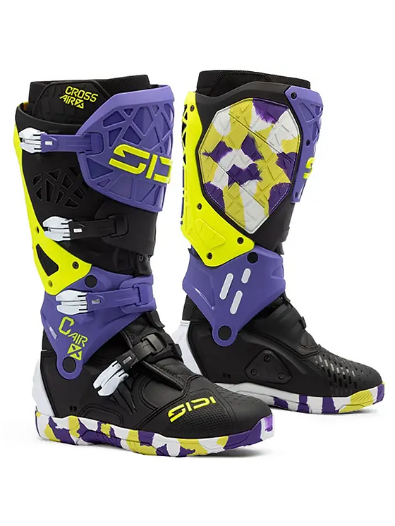 SIDI Crossair X Boots - Black/Violet | MxBoot.com