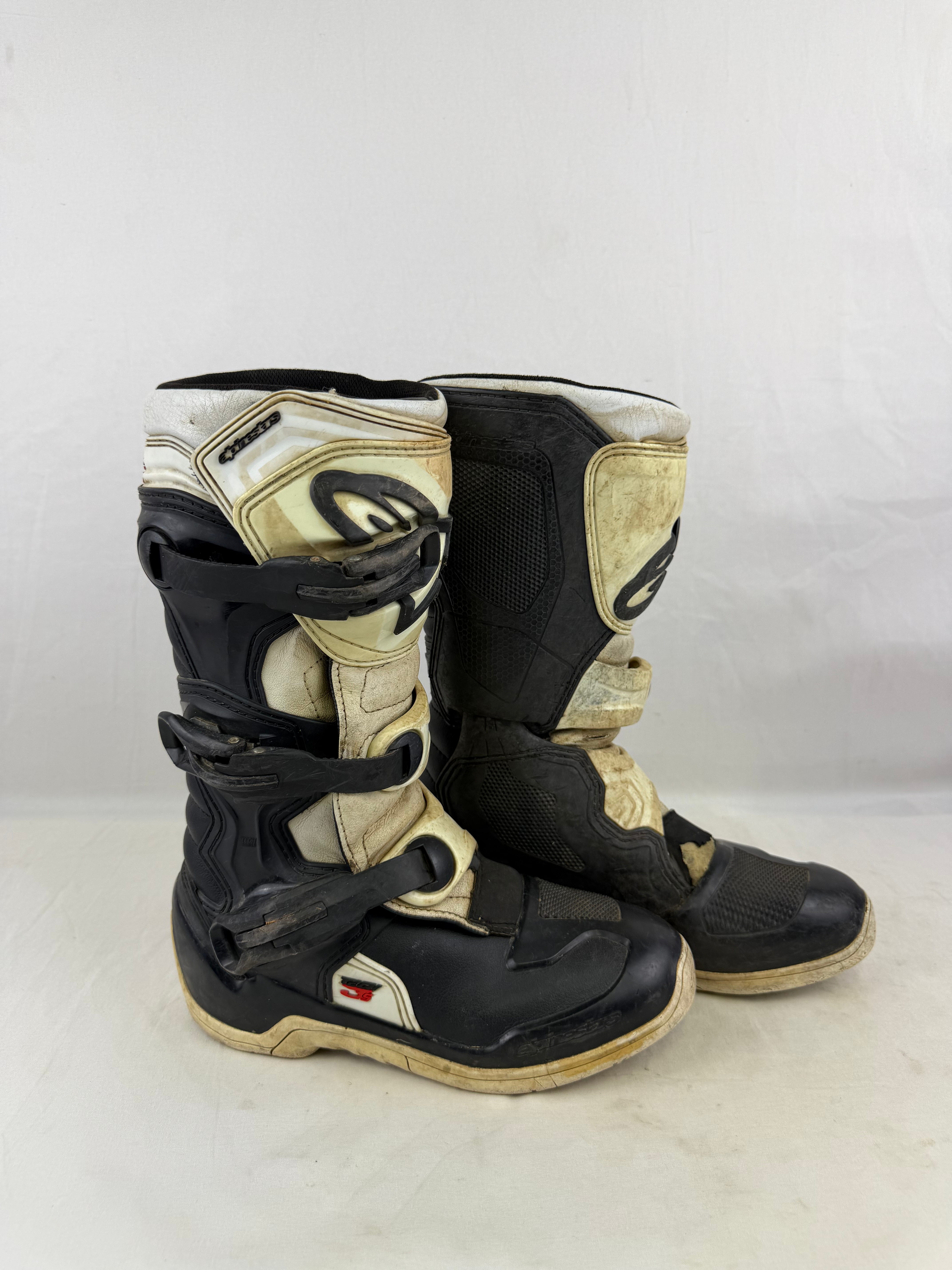Used Alpinestars Tech 3s Youth Boots // Size 4
