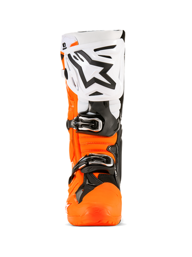 Alpinestars Tech 10 Enduro Boots - Fluorescent Orange/Black/White