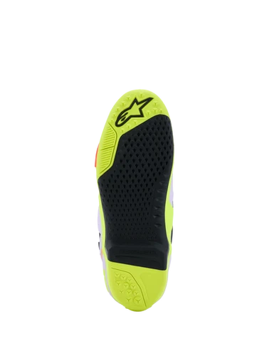 2026 Alpinestars Tech 10 Supervented Boots - Purple/Fluo Yellow