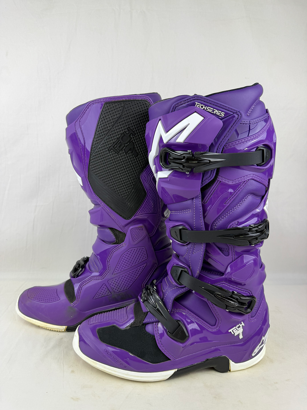 Thumbnail: Gently Used Alpinestars Tech 7 Boots - Size 9