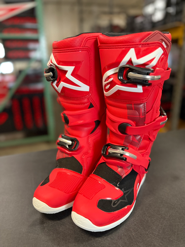 Alpinestars Tech 7s Youth Boots - Red | MxBoot.com