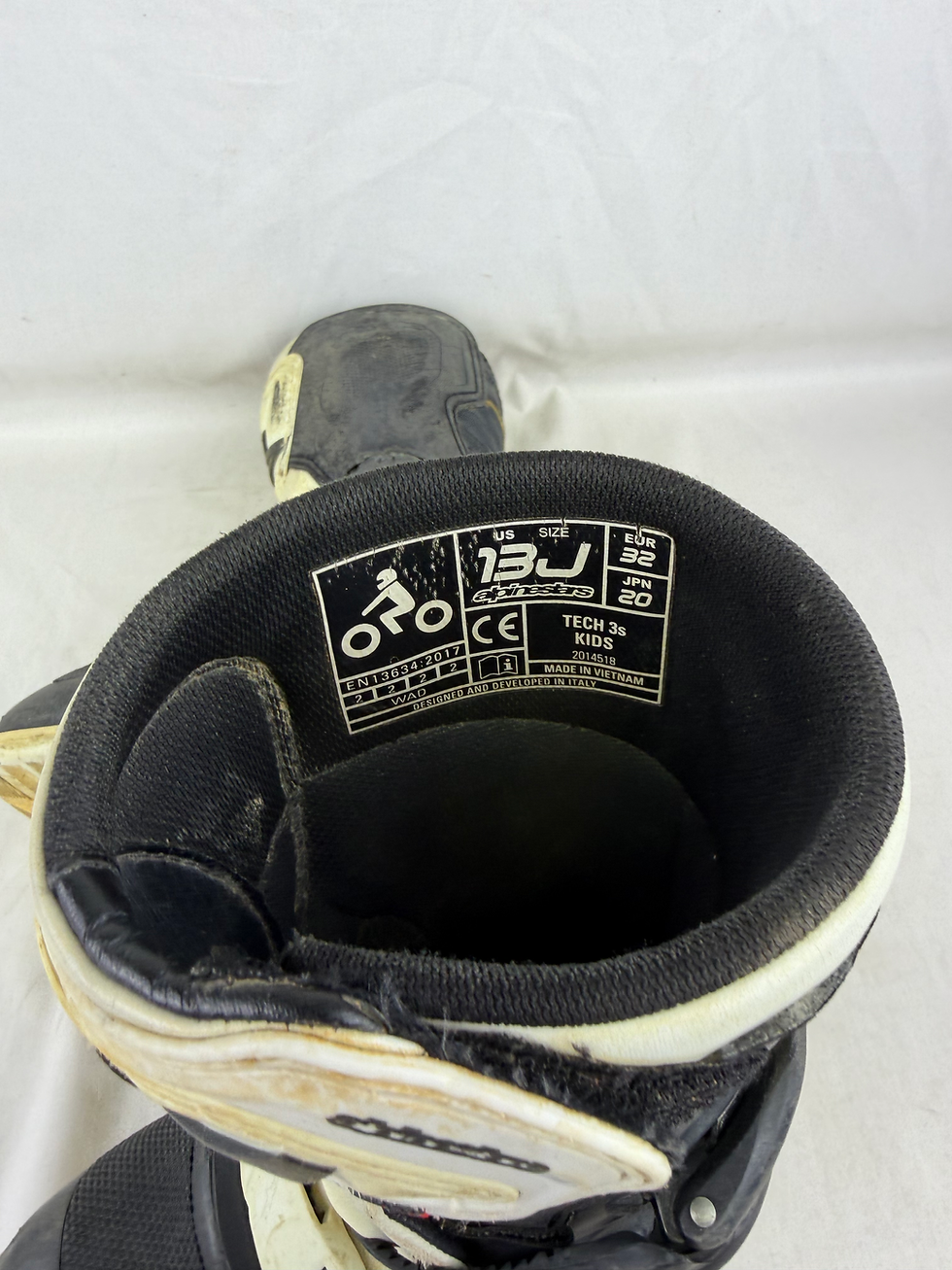 Thumbnail: Used Alpinestars Tech 3s Kids Boots // Size K13