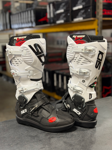 Open Box* Sidi Crossfire 3 SRS Boots - Size 9.5 (EU43) | MxBoot.com