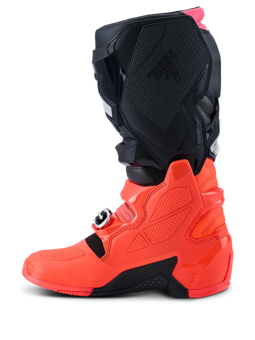 Thumbnail: Alpinestars Tech 7 MX Boots Orange and Black motocross boots with flexibility, ankle support, and comfort