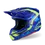 Thumbnail: Alpinestars S-M7 Deed Helmet - Blue/Yellow Fluo Glossy