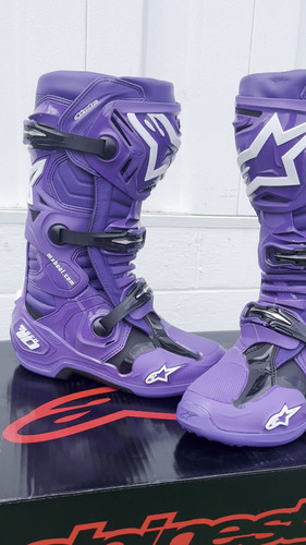 Alpinestars Tech 10 Boots - Purple | MxBoot.com