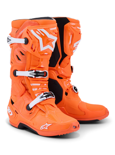 2026 Alpinestars Tech 10 Supervented Boots - Orange | MxBoot.com