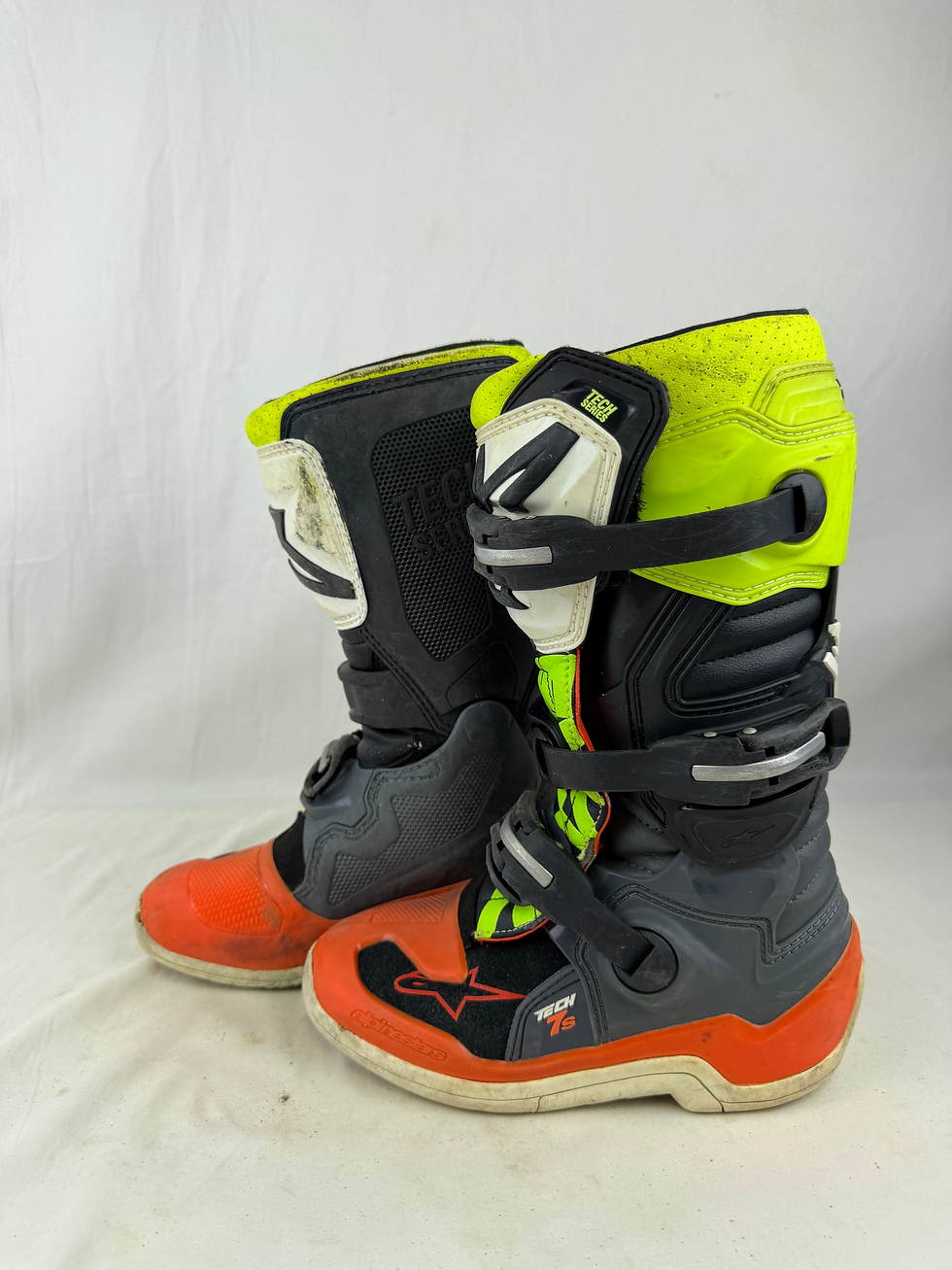 Thumbnail: Used Alpinestars Tech 7s Youth Boots // Size 3