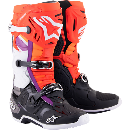 Alpinestars Tech 10 ブーツ Tech 10 Enduro Boots - Black MOTOCROSS Boots | Alpinestars