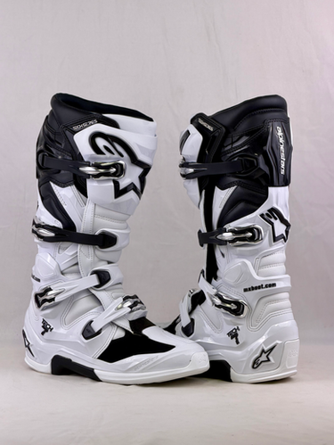 Alpinestars Tech 7 Boots - White/Black | MxBoot.com