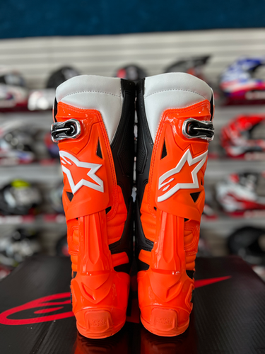 Alpinestars Tech 10 Enduro Boots - Fluorescent Orange/Black