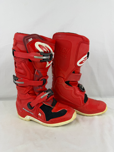 sevenstars ② Used Alpinestars Tech 7s Youth Boots // Size 2 | MxBoot.com