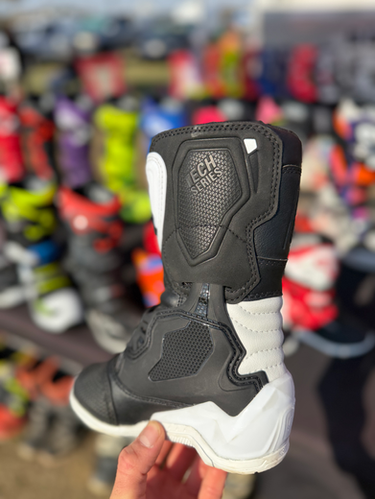 Alpinestars Tech 3s Kids Boots - Black/White | MxBoot.com