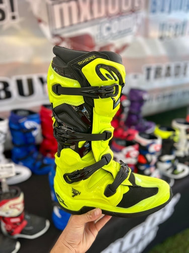 Alpinestars Tech 7 Boots - Flo Yellow/Black | MxBoot.com
