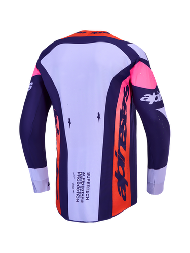 Alpinestars MX27 Supertech Dyna Jersey - Light Violet/Deep Purple