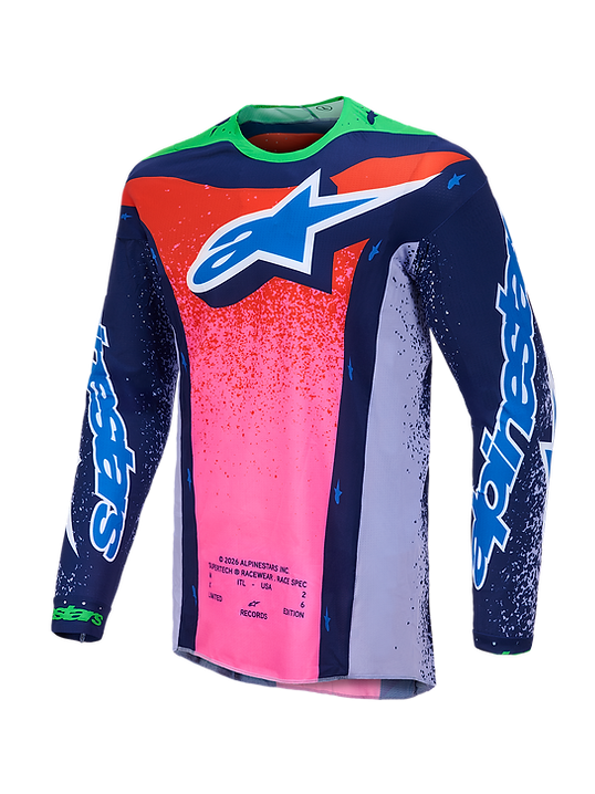 デイトナ SP ユーロマックス Limited Edition 'Records' Alpinestars Supertech Jersey | MxBoot.com