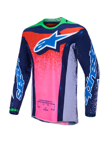 Limited Edition 'Records' Alpinestars Supertech Jersey | MxBoot.com