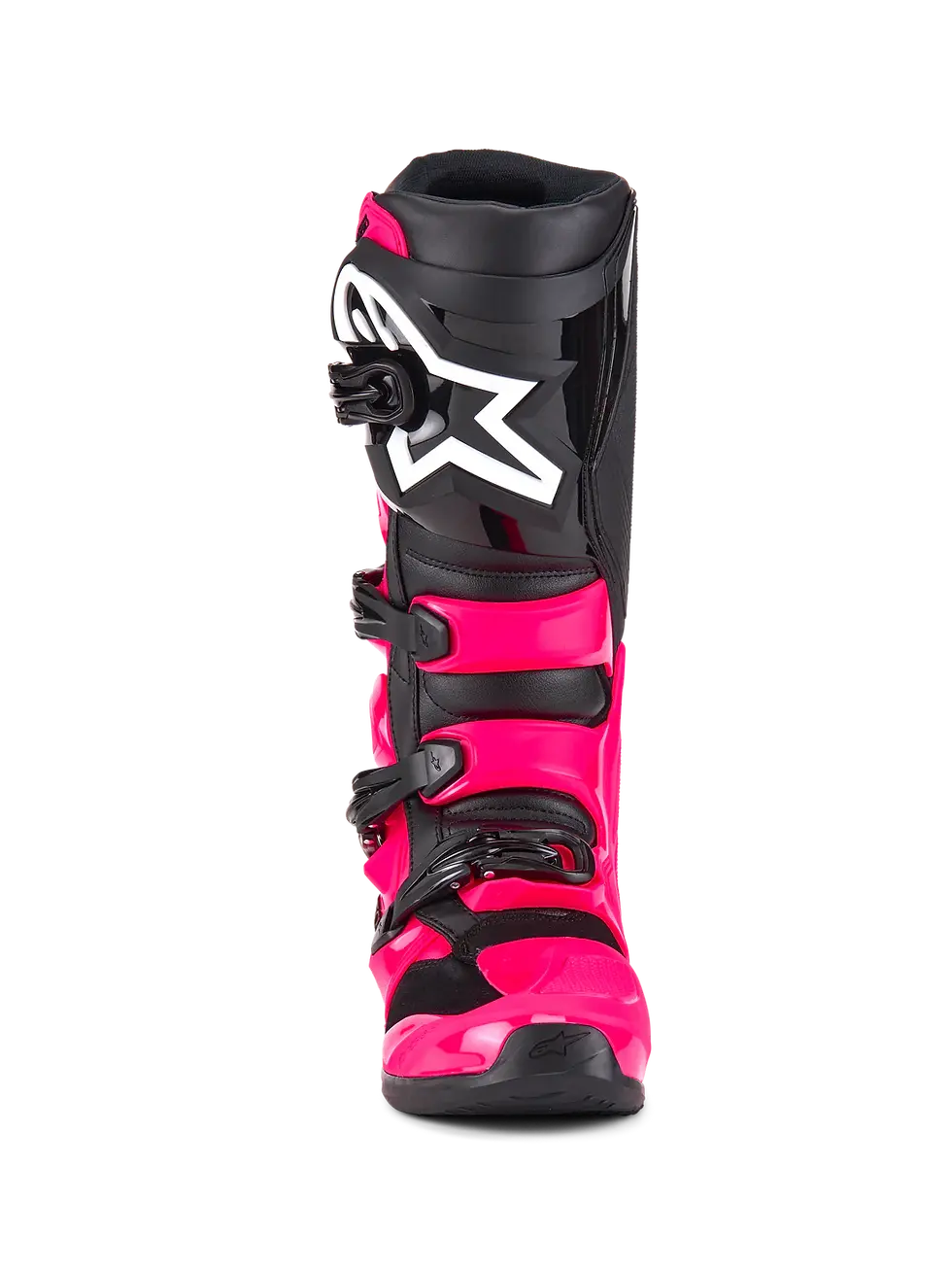 Thumbnail: Alpinestars Tech 7 MX Boots Pink motocross boots with flexibility, ankle support, and comfort