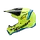 Thumbnail: Alpinestars SM3 Youth Radium Helmet - Yellow Fluo/Black/Blue Glossy