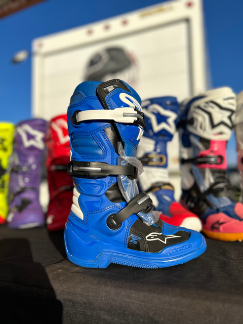 Blue Alpinestars Tech 7s Youth Mx Boots