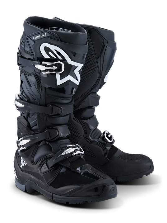 2026 Alpinestars Tech 7 Enduro Boots - Black | MxBoot.com