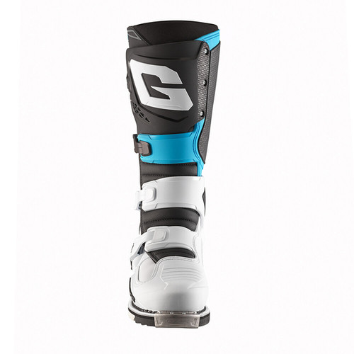 Limited Edition Gaerne SG-22 Boots - White/Black/Light Blue