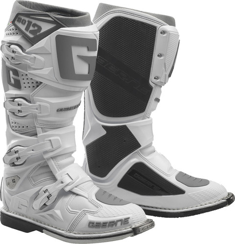 Gaerne SG-12 Boots - White/Grey | MxBoot.com