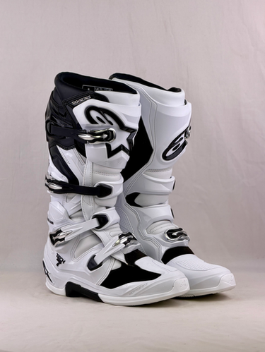 Alpinestars Tech 7 Boots - White/Black | MxBoot.com