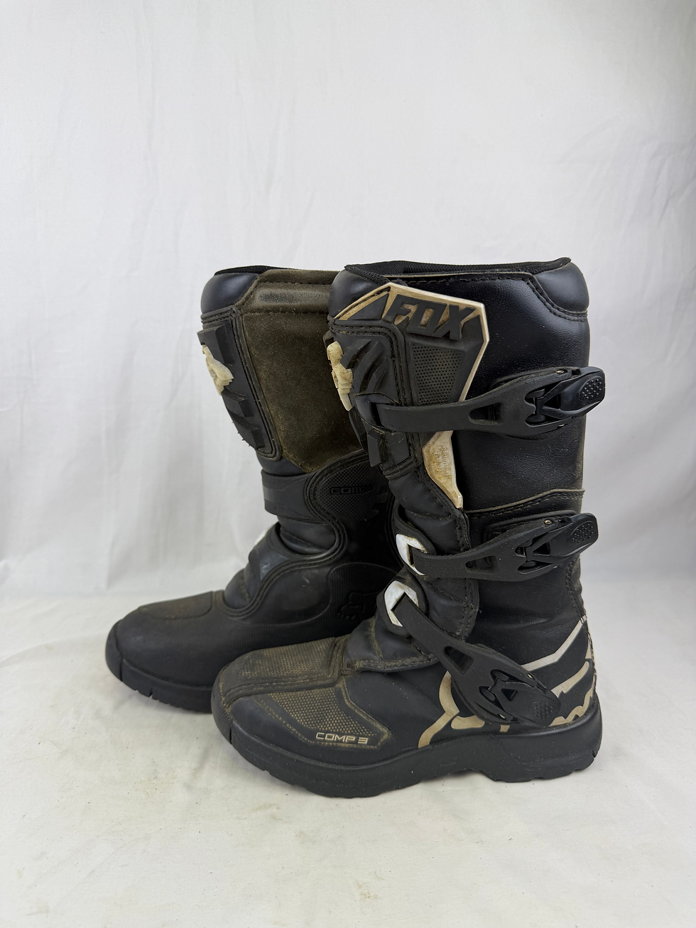 Thumbnail: Used Fox Comp 3 Youth Boots // Size 3
