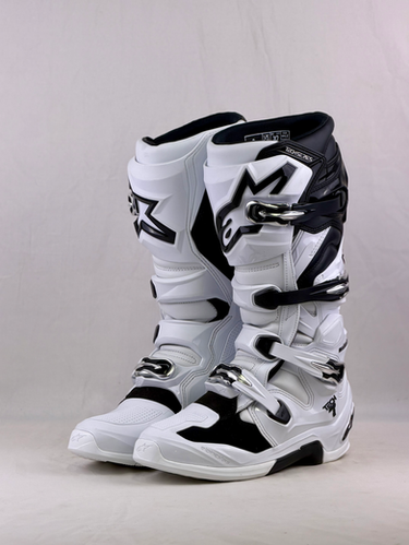 Alpinestars Tech 7 Boots - White/Black | MxBoot.com