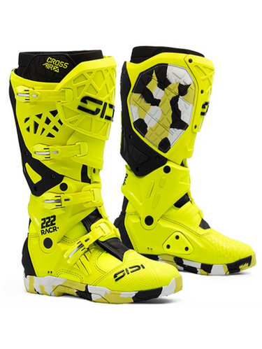 SIDI Crossair X Boots - Cairoli Edition Flo Yellow | MxBoot.com