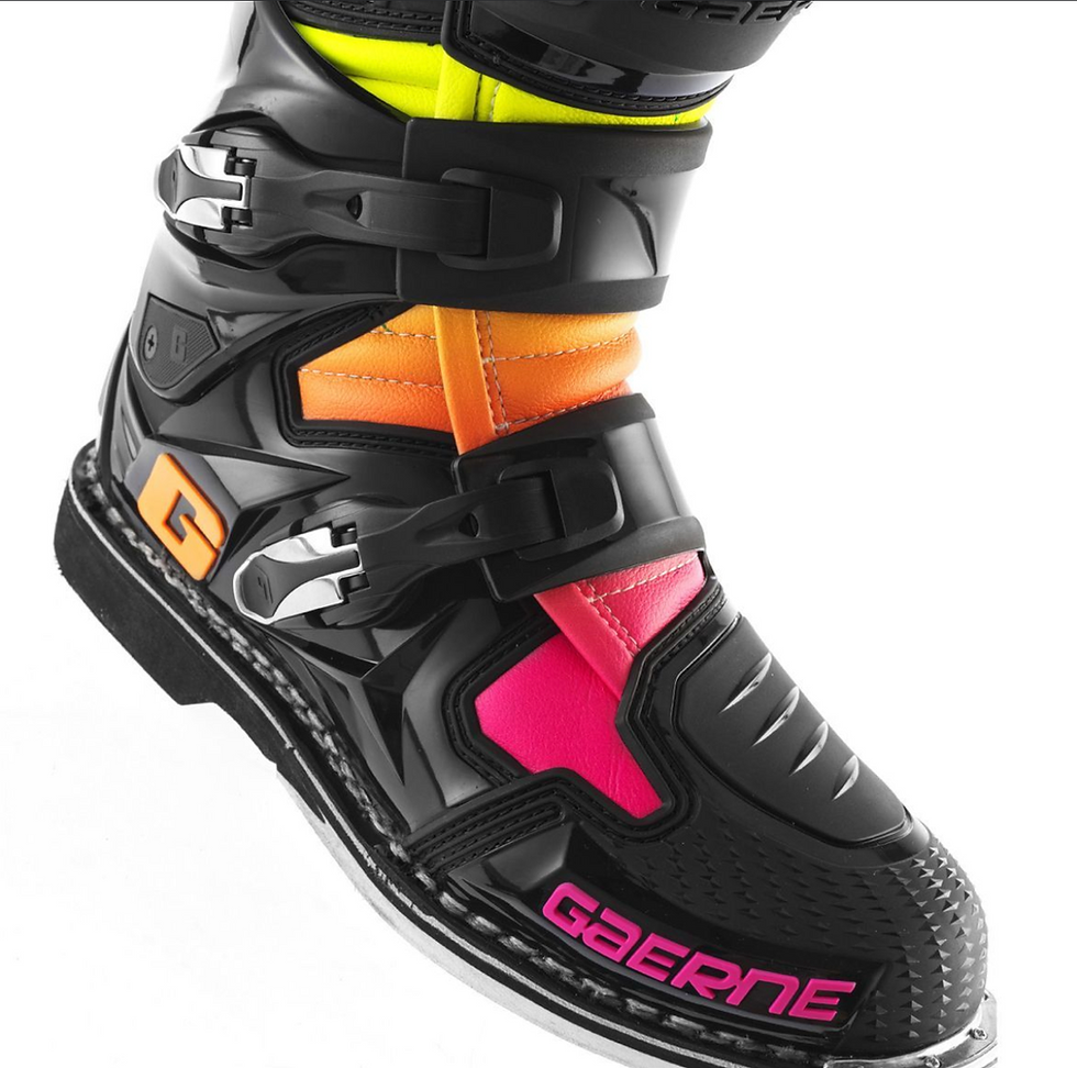 Thumbnail: Limited Edition Gaerne SG-12 Boots - Black/Orange/Pink