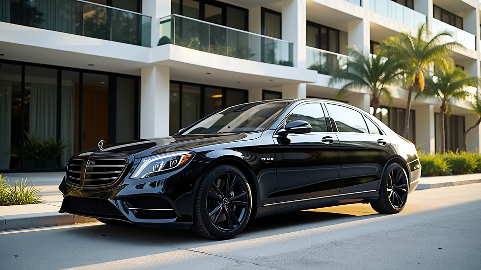 Luxury Travel with Professional Miami Chauffeurs