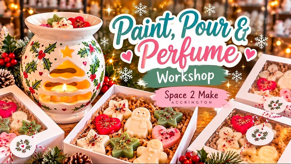 🩷 NEW WORKSHOP – PAINT, POUR & SCENT YOUR MELTS 🩷