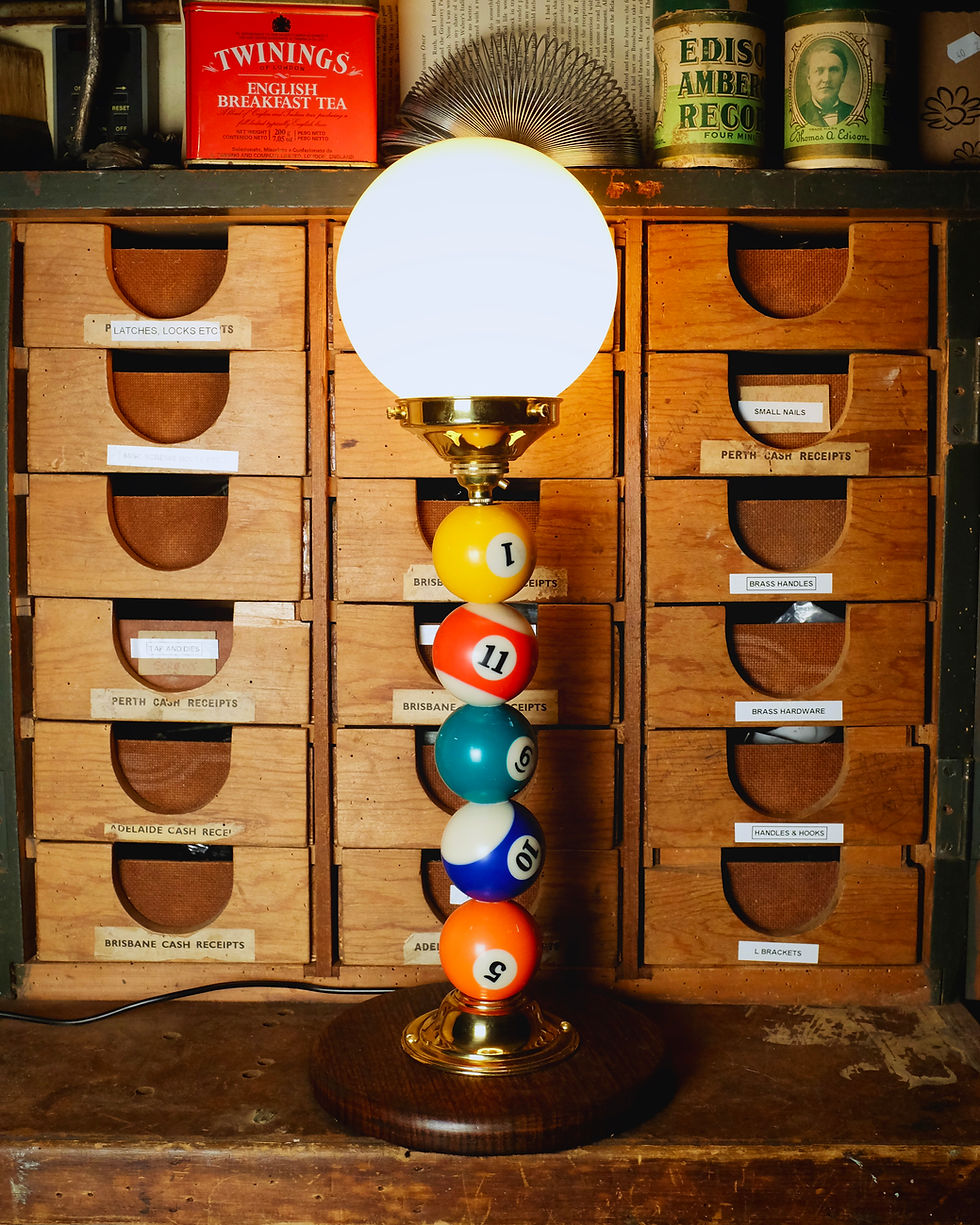 Thumbnail: Pool/Billiards Ball Lamp