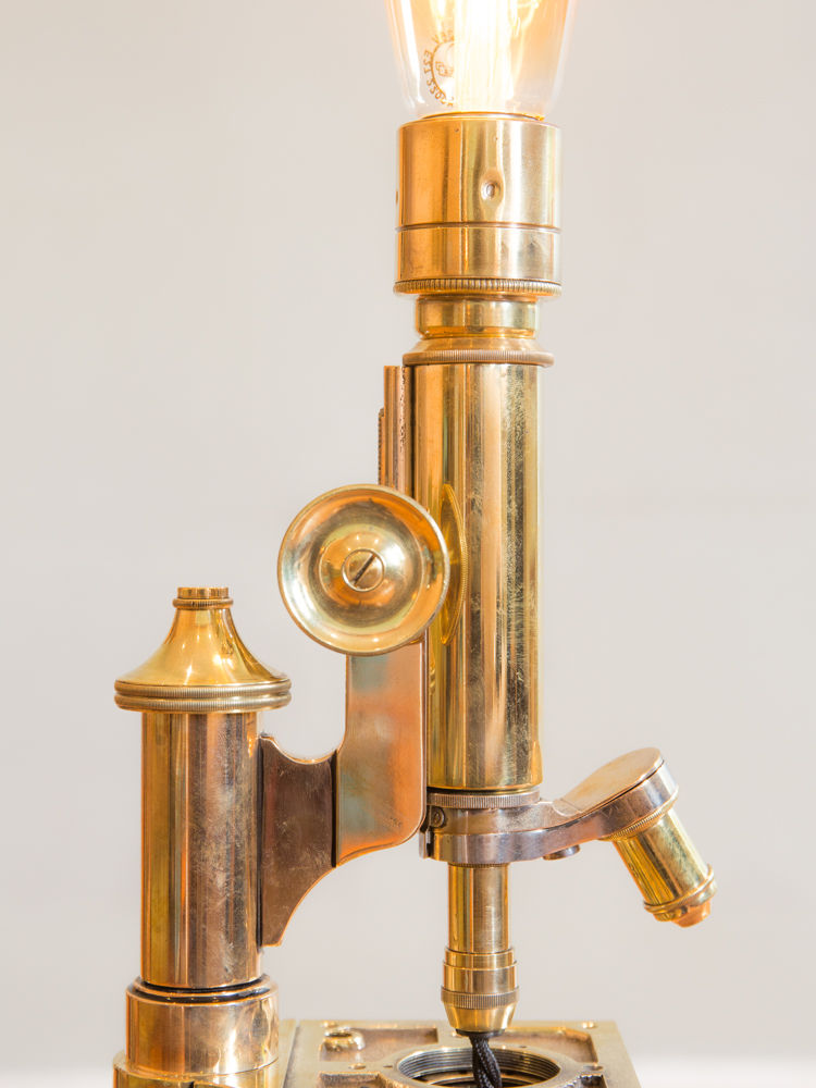 Thumbnail: c1900's Leitz All Brass Microscope