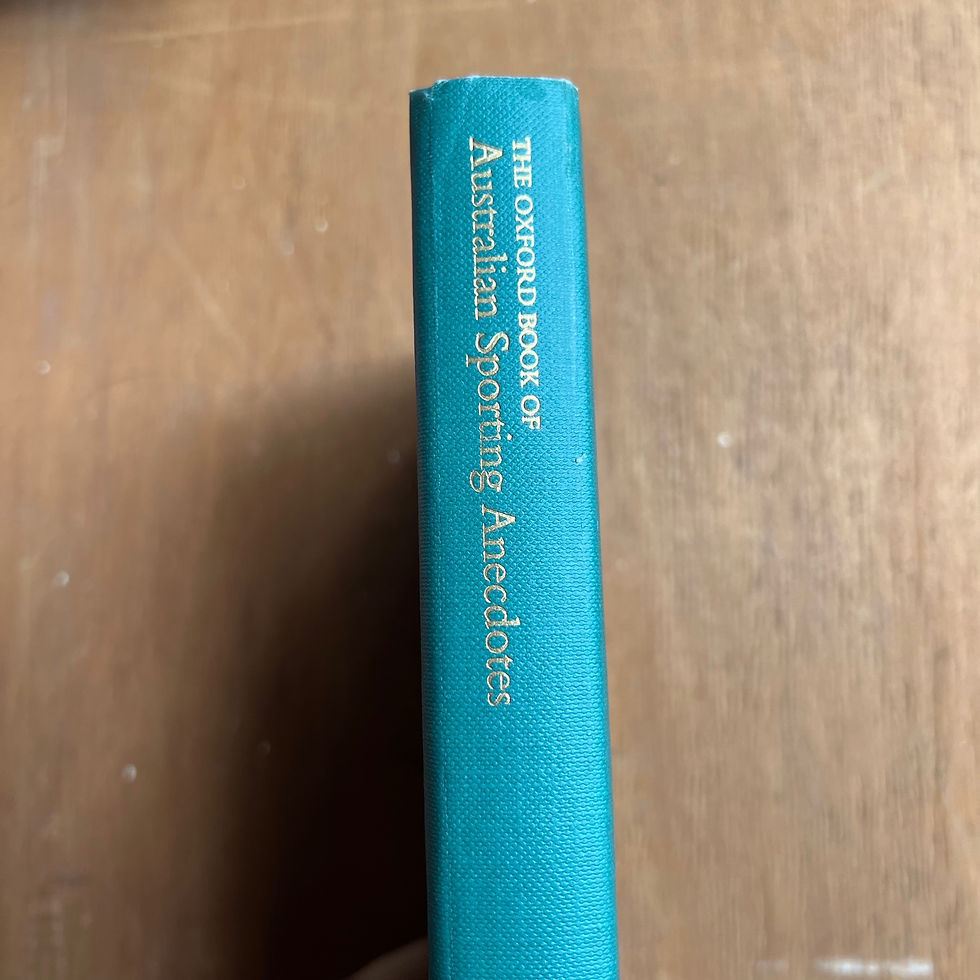 Thumbnail: Australian Sporting Anecdotes - Folding Book Lamp