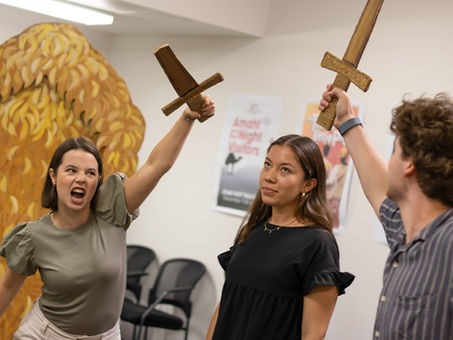 Rehearsals Begin for the New Resident Artists