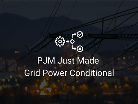 PJM Just Made Grid Power Conditional for Data Centers