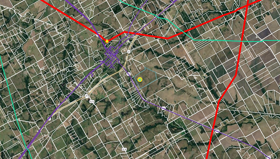 Google-Anthropic Nexus Data Center Site, shown on the LandGate platform
