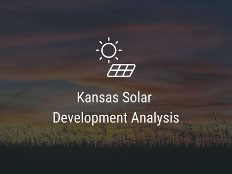 Kansas Solar Development Analysis