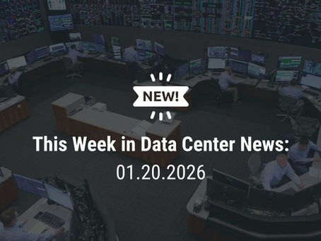 Weekly Data Center News: 01.20.2026