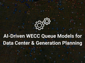 AI-Driven WECC Queue Models for Data Center & Generation Planning