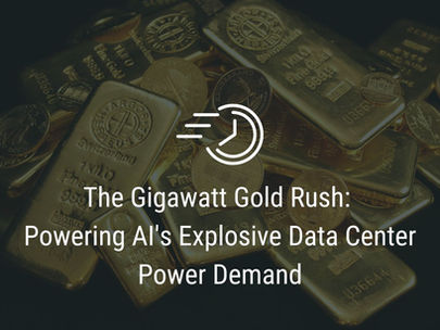 The Gigawatt Gold Rush: Powering AI's Explosive Data Center Power Demand