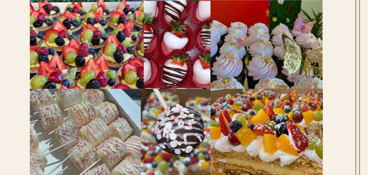 Arranged Food and Objects